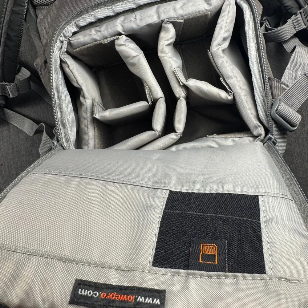 Lowepro Photo Hatchback 16L AW Camera Backpack Slate Grey DSLR Case Bag